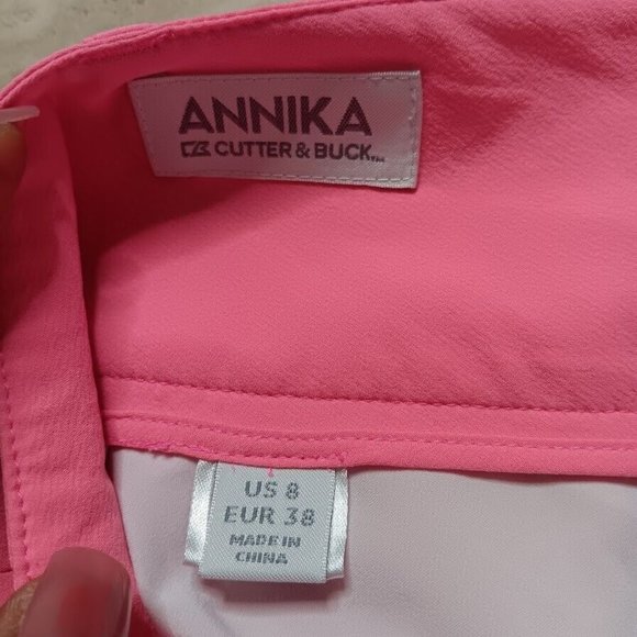 ANNIKA CB CUTTER & BUCK SKORT size 8 WOMEN'S ActiveWear Back Pleat Tennis sz 8 - Picture 6 of 9